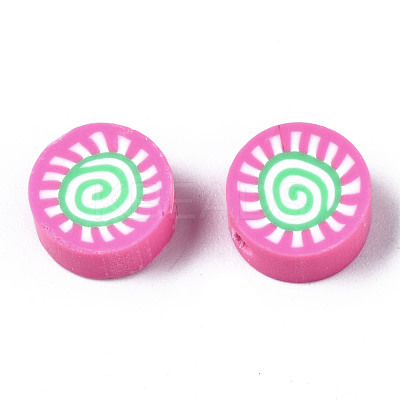 Handmade Polymer Clay Beads CLAY-N008-037G-1