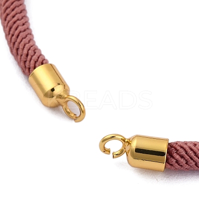 Nylon Cords Bracelet Makings Fit for Connector Charms AJEW-P116-02G-19-1