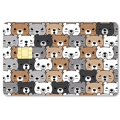 Rectangle PVC Plastic Waterproof Card Stickers DIY-WH0432-102-1