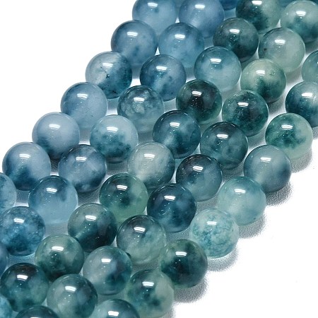 Natural Malaysia Jade Beads Strands G-L645-C01-8mm-24-1