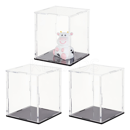 Trasparent Acrylic Toys Action Figures Display Boxs ODIS-WH0038-07A-1