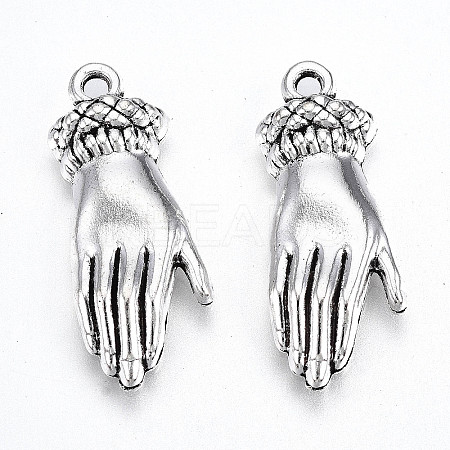 Tibetan Style Alloy Pendants LS-X-TIBE-S323-037AS-RS-1