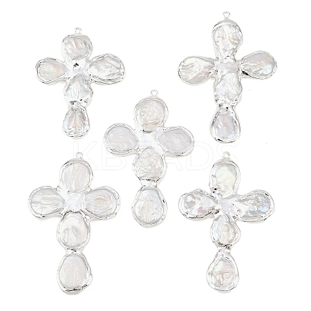 Natura Keshi Pearl Big Pendants KK-H516-26P-1