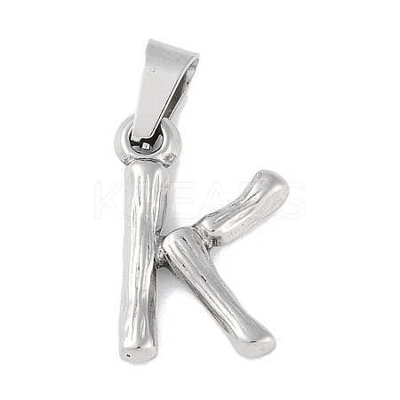 Non-Tarnish 304 Stainless Steel Pendants STAS-F235-01P-K-1