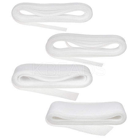 4Rolls 4 Styles Resin Fiber Netting for Garment Accessories DIY-NB0013-75-1