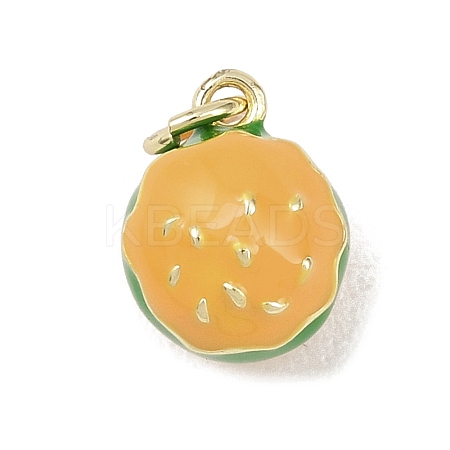 Brass Enamel Pendants LS-KK-Z144-01G-03-1