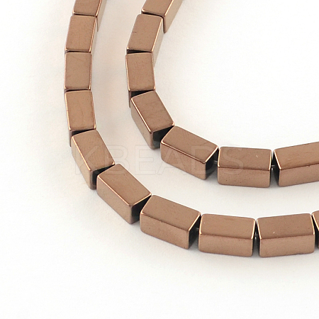 Electroplate Non-magnetic Synthetic Hematite Bead Strands G-S203-11C-1