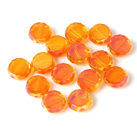 Electroplate Glass Beads EGLA-TAC0001-05-1