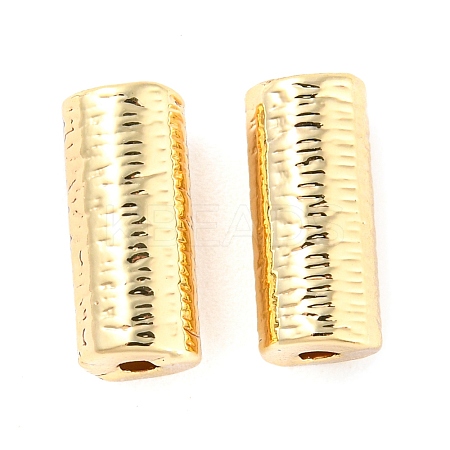 Rack Plating Alloy Beads PALLOY-D023-33G-1