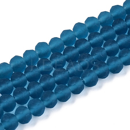 Transparent Glass Beads Strands LS-EGLA-A044-T6mm-MD27-1