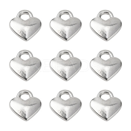Tibetan Style Alloy Heart Charms LS-TIBEP-LFH260Y-S-FF-1