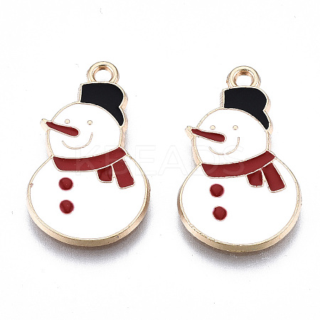 Eco-Friendly Alloy Enamel Pendants LS-X-ENAM-Q437-069-NR-1