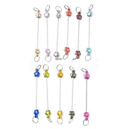 Iron Beadable Keychain Bar IFIN-F164-01-1