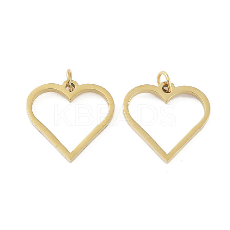 Ion Plating(IP) 304 Stainless Steel Pendants STAS-G324-01G-G-1