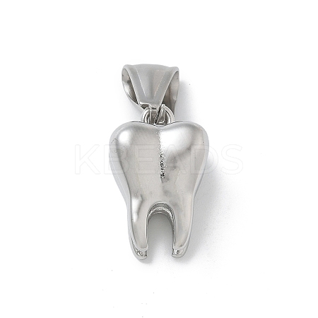 304 Stainless Steel Pendants STAS-G346-08P-1