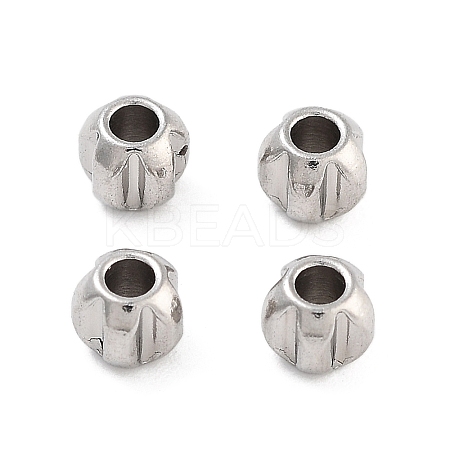 Non-Tarnish 201 Stainless Steel Beads STAS-B072-18A-P-1