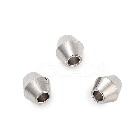 Non-Tarnish 201 Stainless Steel Beads X-STAS-Z078-01P-1