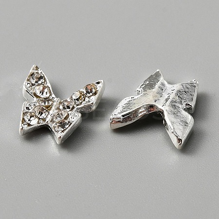 Alloy Rhinestone Cabochons MRMJ-WH0081-32S-1