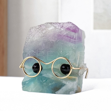 Natural Fluorite Hedgehog Display Decorations PW-WG507D9-10-1