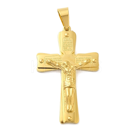 Ion Plating(IP) 304 Stainless Steel Pendants STAS-D110-29G-1