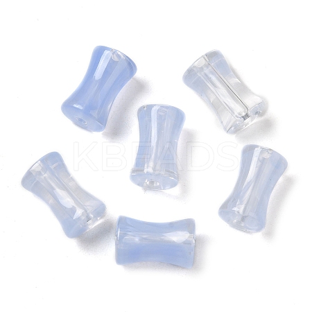 Transparent Acrylic Beads Gradient Effect OACR-Q193-01E-1