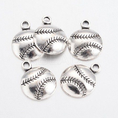 Tibetan Style Zinc Alloy Pendants X-TIBEP-R334-078AS-RS-1