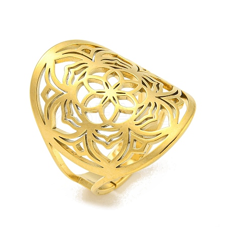304 Stainless Steel Rings RJEW-M045-04G-1