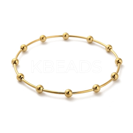 304 Stainless Steel Bangles for Women BJEW-V001-01G-1