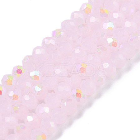 Electroplate Glass Beads Strands EGLA-A044-J3mm-L02-1
