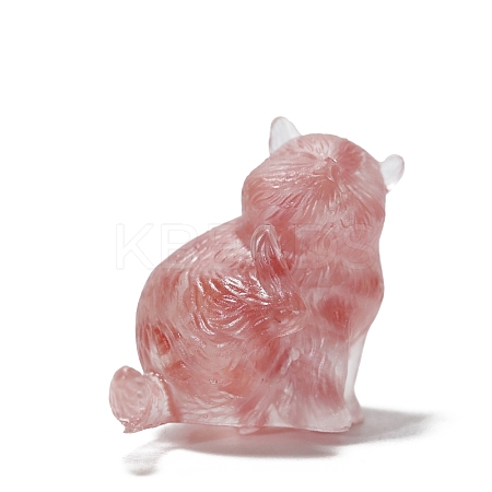 Resin Cat Display Decoration PW-WG58008-04-1