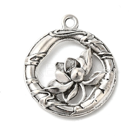 Tibetan style Alloy Pendants FIND-Z059-08AS-01-1