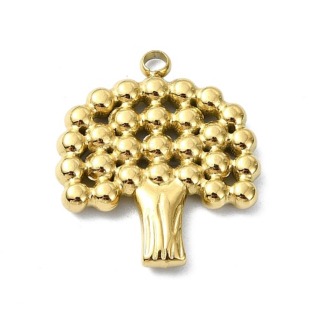 Ion Plating(IP) 304 Stainless Steel Pendants STAS-B058-21G-06-1