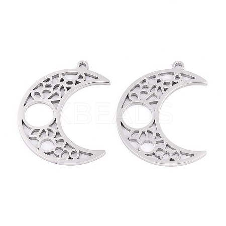304 Stainless Steel Pendants STAS-N108-33P-1