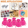 Calabash Velvet Jewelry Storage Drawstring Pouches LS-TP-WH0011-05I-6