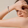 20Pcs 2 Colors Brass Beads RB-AR0001-07-6
