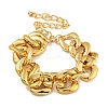 Chunky CCB Plastic Curb/Cable Chain Necklaces for Women LS-NJEW-K261-01B-G-1-2