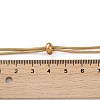 Ion Plating(IP) Adjustable 304 Stainless Steel Slider Necklaces NJEW-L156-004G-4