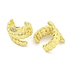 Brass Micro Pave Cubic Zirconia Cuff Earrings EJEW-C104-038G-2