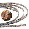 Imitation Shell Plastic Guitar Binding Purfling Strips AJEW-WH0470-41-1