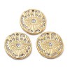 304 Stainless Steel Rhinestone Pendants STAS-Z121-52G-1