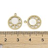 Natural Shell Charms STAS-P366-16G-3