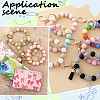 30Pcs 5 Styles Food Grade Eco-Friendly Silicone Focal Beads SIL-PA0001-20-5