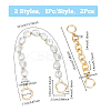 Plastic Pearl Alloy Phone Hand Strap Chains FIND-WH0260-55LG-2