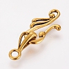 Tibetan Style Hook and Eye Clasps GLF1157Y-1