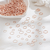 500Pcs 5 Styles Iron Open Jump Rings IFIN-LP0001-40-1