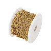 PVD Vacuum Plating 304 Stainless Steel Cable Chains CHS-CJ0001-10G-3