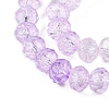 Transparent Glass Beads Strands GLAA-T023-8mm-A04-3