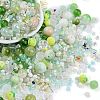 DIY Lampwork Beads & Glass Seed Beds Jewelry Making Findings Kits SEED-K010-01G-1