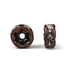 Brass Rhinestone Spacer Beads RB-A014-Z5mm-01R-NF-4