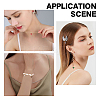 14Pcs 7 Colors Brass Micro Pave Cubic Zirconia Charms KK-PH0002-45-3